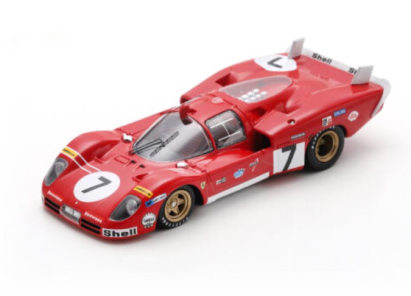 Ferrari 512 S No.7 Le Mans 24H 1970 D. Bell - R. Peterson