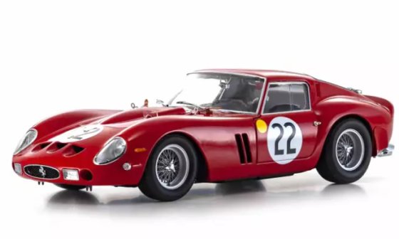 Ferrari 250 GTO 1962 LeMans (nr. 22) L.Dernier/J.Balton 3e