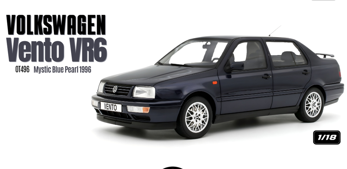 VOLKSWAGEN VENTO VR6 MYSTIC BLUE PEARL 1996