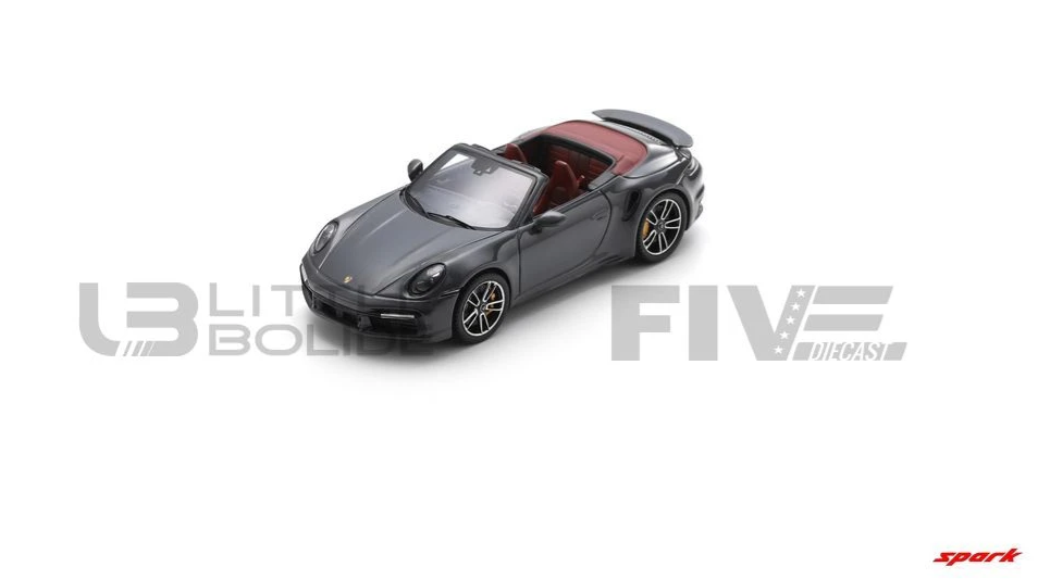 PORSCHE 911 Turbo S (992) Cabriolet - Agate Grey