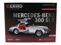 MERCEDES BENZ - 300 SLR UHLENHAUT COUPE 1955 - RED INTERIOR - SILVER