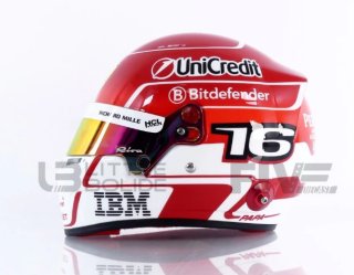 Charles Leclerc Ferrari 2025 helm schaal 1/2 door MINI HELMET