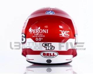 Charles Leclerc Ferrari 2025 helm schaal 1/2 door MINI HELMET