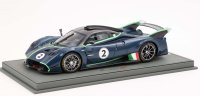Pagani Huayra R Blu Danubio fibra di carbonio opaco/lucido