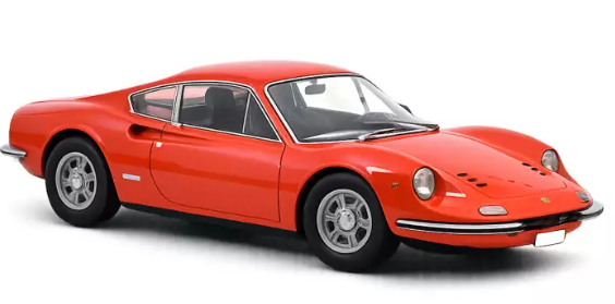 Dino 246 GT 1968 Rosso Dino 1:18