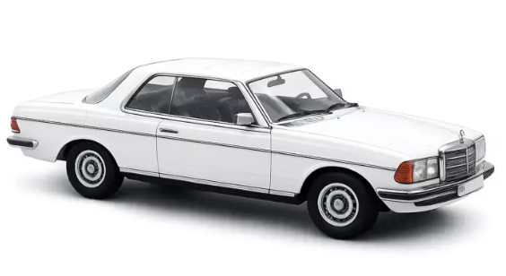 Mercedes-Benz 280 CE 1980 Wit 1:18