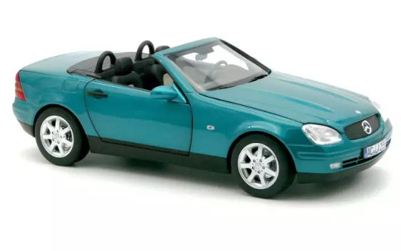 Mercedes-Benz SLK 1996 Vivianite Green 1:18
