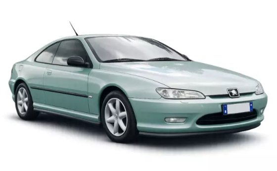 Peugeot 406 Coupé 1997 Lugano Groen 1:18