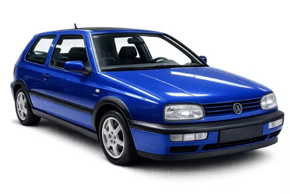 VW Golf GTI Kleurenconcept 1994 Jazzblauw 1:18