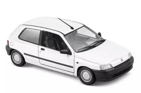 Renault Clio 1990 blanc 1:43
