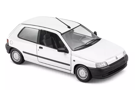 Renault Clio 1990 Wit 1:43