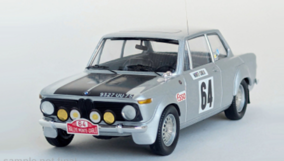 BMW 2002 Ti, Rally Monte Carlo, 1969, #64, P.Maubl