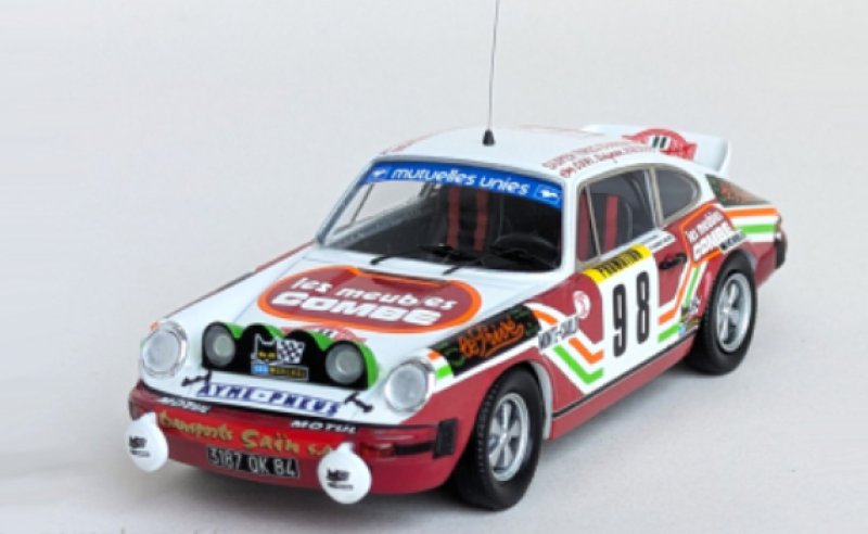 Porsche 911 Carrera RS, Rally Monte Carlo, 1979, #98, J-P.Ballet/R.Michel