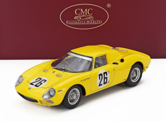 FERRARI - 250LM 3.3L V12 ch. n6313 TEAM PIERRE DUMAY N 26 2nd 24h LE MANS 1965 PIERRE DUMAY - GUSTAVE GOSSELIN