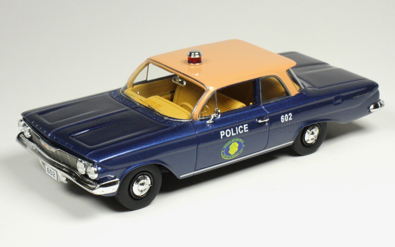 CHEVROLET - BISCAYNE NASSAU COUNTY POLICE 1961
