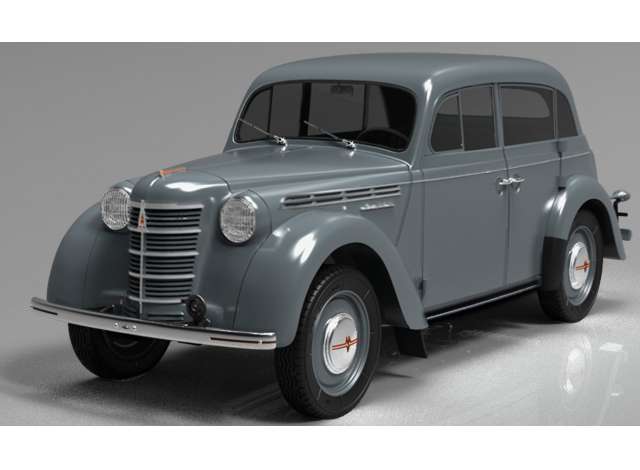 Moskvich 400-420 *Diecast Series*, grey 1946