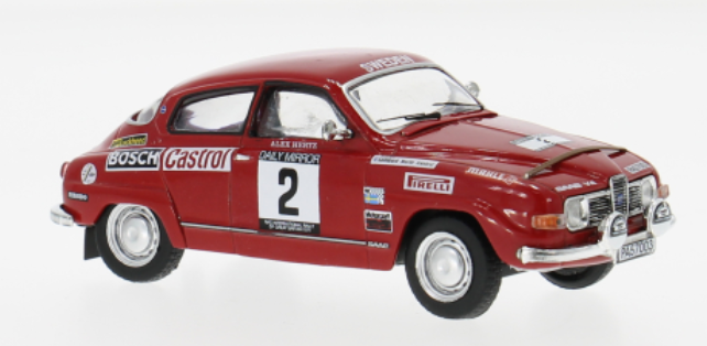 Saab 96 V4, RAC Rally, 1971, #2, S.Blomqvist/A.Her