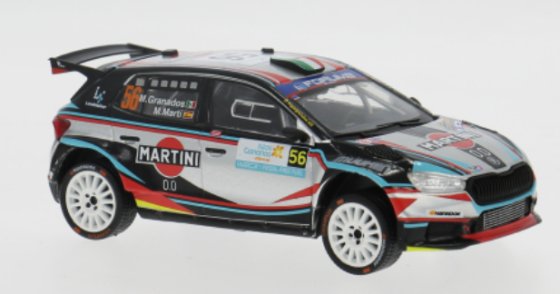 Skoda Fabia RS Rally2, Rally Islas Canaris, 2025, #56, M.Granados/M.Marti