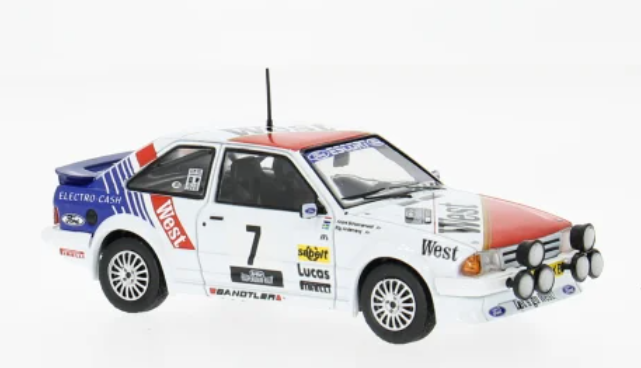 Ford Escort MK III RS Turbo, Haspengouw rally, 198