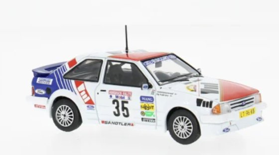 Ford Escort MK III RS Turbo, Hunsrück Rallye, 1985, #35, S.Andervang/A.Schoonenwolf