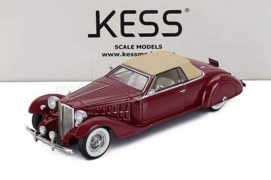 PACKARD - BAYLIFF ROADSTER CLOSED 1949 - BORDEAUX BEIGE