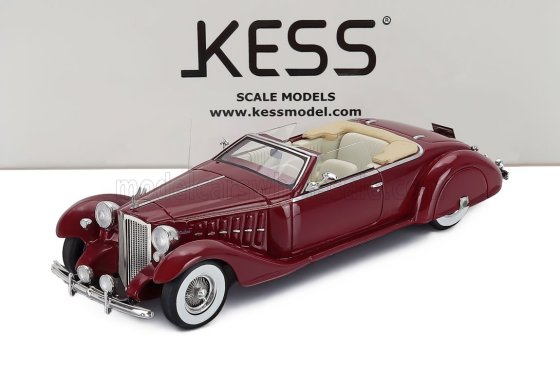 PACKARD - BAYLIFF ROADSTER OPEN 1949 - BORDEAUX