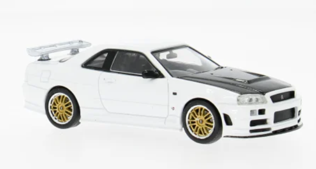 NISSAN - SKYLINE GT-R (R34) COUPE 2002 - WHITE BLA
