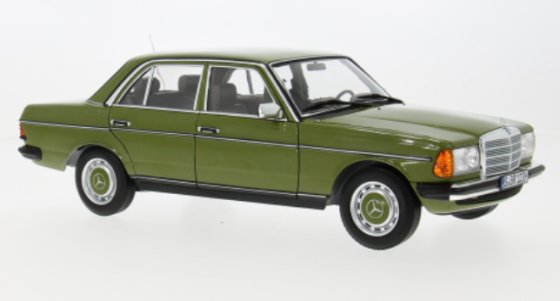 Mercedes 200 (W123), vert, 1976, 1:18