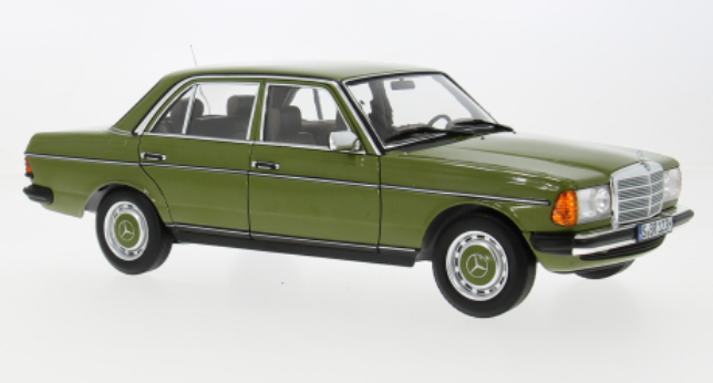 Mercedes 200 (W123), groen, 1976, 1:18