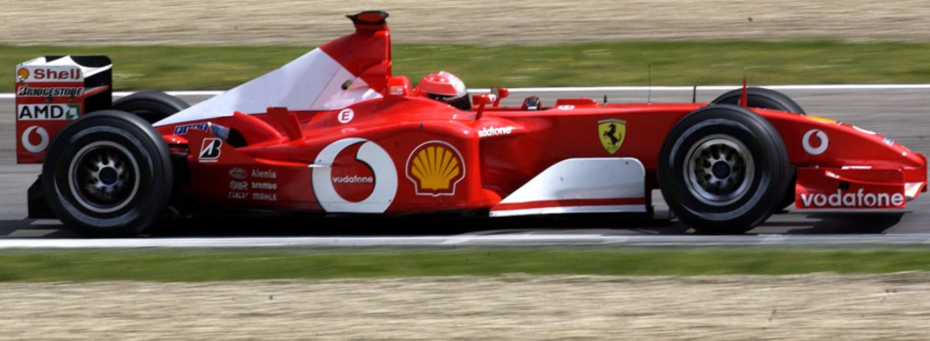 Ferrari F2002 GP San Marino Schumacher - vittoria