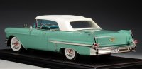 CADILLAC - SERIES 62 CABRIOLET CLOSED 1957 - LIGHT GREEN WHITE
