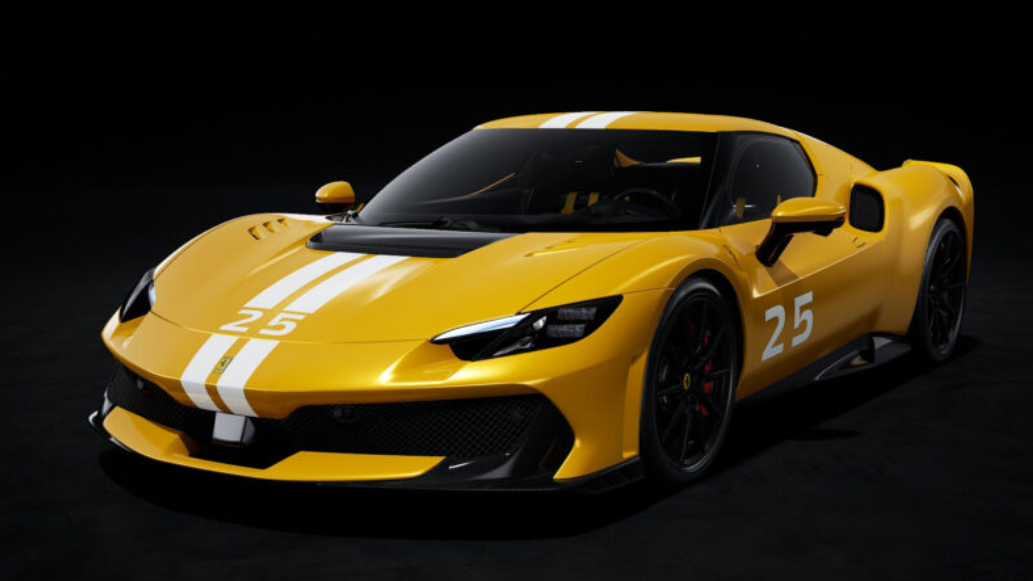 Ferrari 296 Speciale Giallo Tristrato with Livery