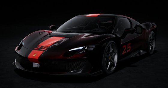 Ferrari 296 Speciale Nero Purosangue with L 49 PCS