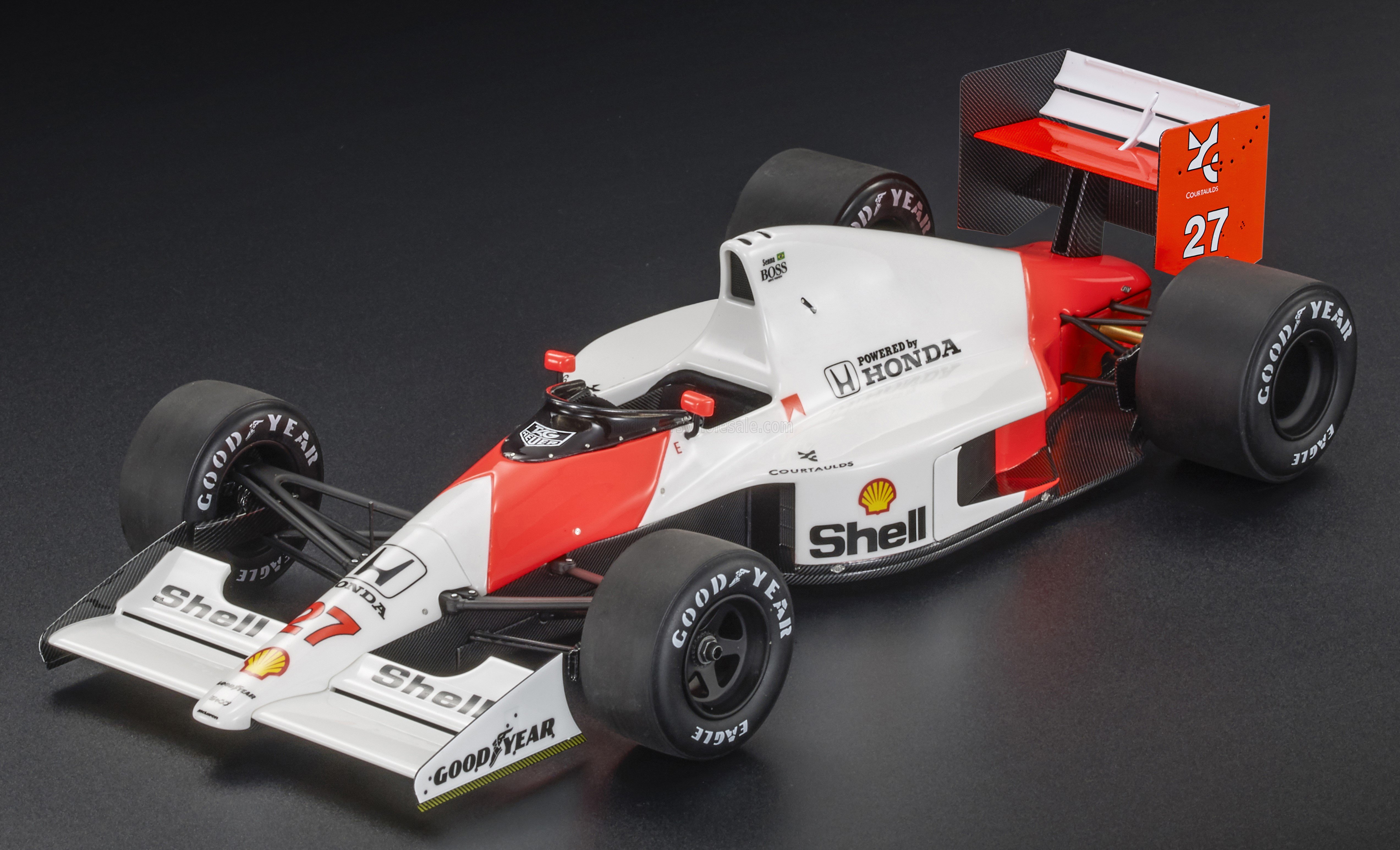 McLAREN - F1 MP4/5B N 27 WORLD CHAMPION 2nd JAPAN 