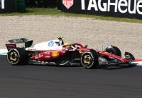 Ferrari SF25 Monza livery - 50 anni dalla vittoria mondiale di Lauda auto n.44 Hamilton