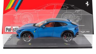 FERRARI - PUROSANGUE 2022 - WITH SHOWCASE - NUMBERED ONE BY ONE - BLU CORSA