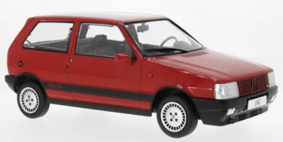 Fiat Uno Turbo ie, rouge, 1984