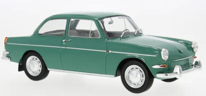 VW 1500 S (Typ 3), groen, 1963