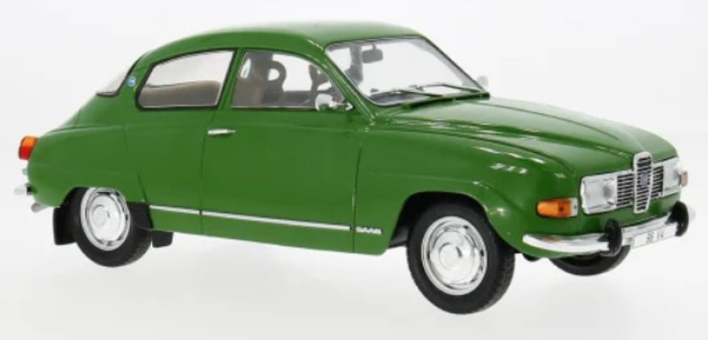 Saab 96 V4, vert, 1970