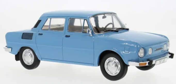Skoda 100, hellblauw, 1969