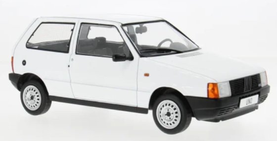 Fiat Uno, blanc, 1984