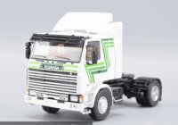Scania 113 M, wit/Dekor, 1987, 1:43