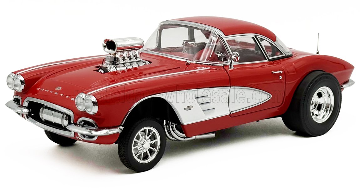 CHEVROLET - CORVETTE GASSER 1961 - RED WHITE