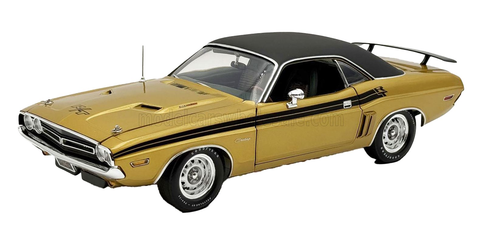 DODGE - CHALLENGER R/T COUPE 1971 - GOLD BLACK
