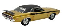 DODGE - CHALLENGER R/T COUPE 1971 - GOLD BLACK