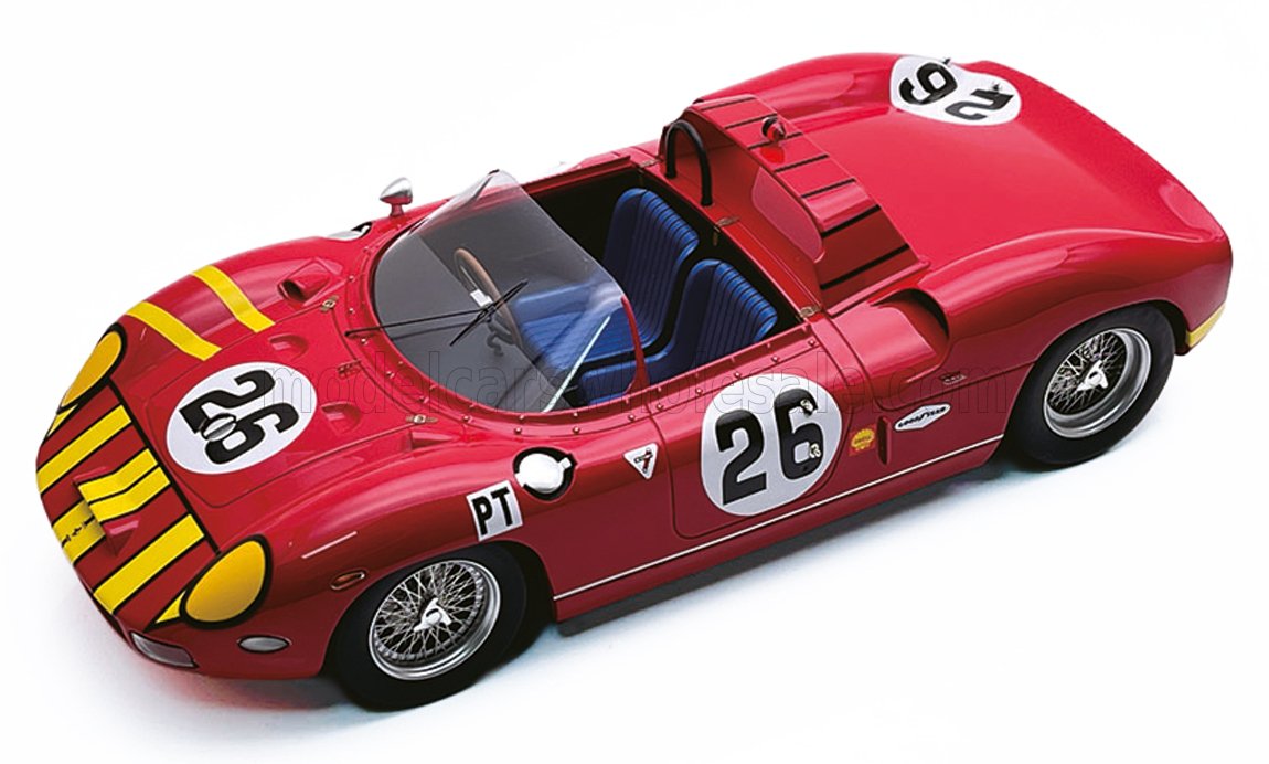 FERRARI - 330P SPIDER TEAM SCUDERIA BEAR N 26 12h 
