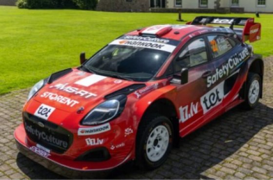 FORD PUMA RALLY1 HYBRID RED #22 M.SESKS / R.FRANCIS DELFI RALLY ESTONIA 2025