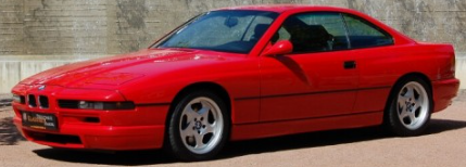BMW 850 CSI BRILLIANT ROT 1990