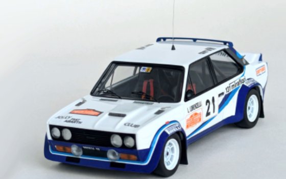 FIAT 131 ABARTH - SANREMO RALLY 1977: LIVIO LORENZELLI / FRANCO COLLORAFI