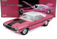 DODGE - CHALLENGER R/T 440 SIX PACK COUPE 1970 - PINK WHITE